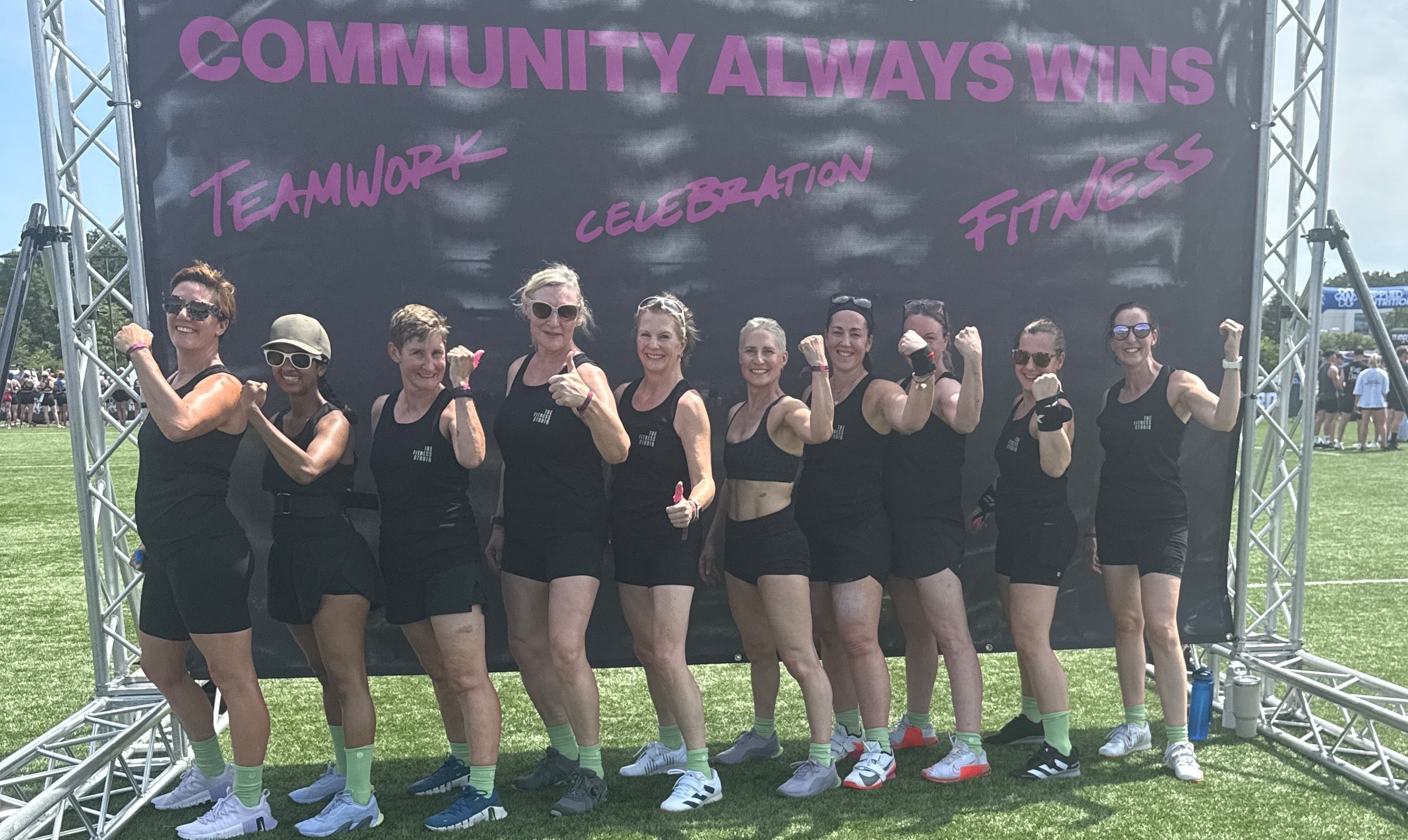 The Fitness Studio Takes on the Challenge at Turf Games